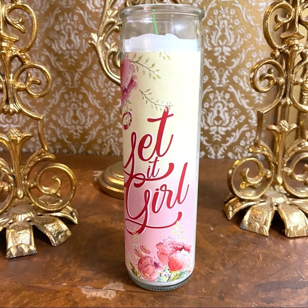 Get it girl handmade friendship candle smells yum
